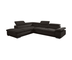 Narożnik VALANTINE czarny -...