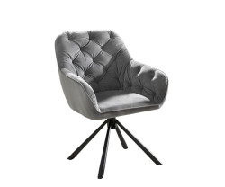 (4253) Ganva židle šedá