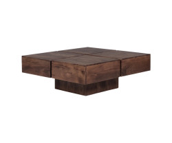 Konferenční stolek Amberley Acacia 80x80 cm