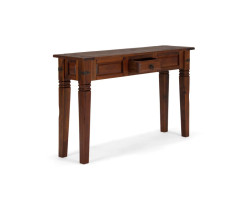 Hnědý konzolový stolek Catana