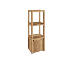 Závěsná koupelnová police Sydney divoký dub