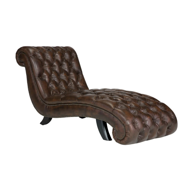 Lehátko Chesterfield Bedford starožitně hnědé