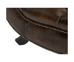 Lehátko Chesterfield Bedford starožitně hnědé