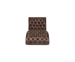 Lehátko Chesterfield Bedford starožitně hnědé