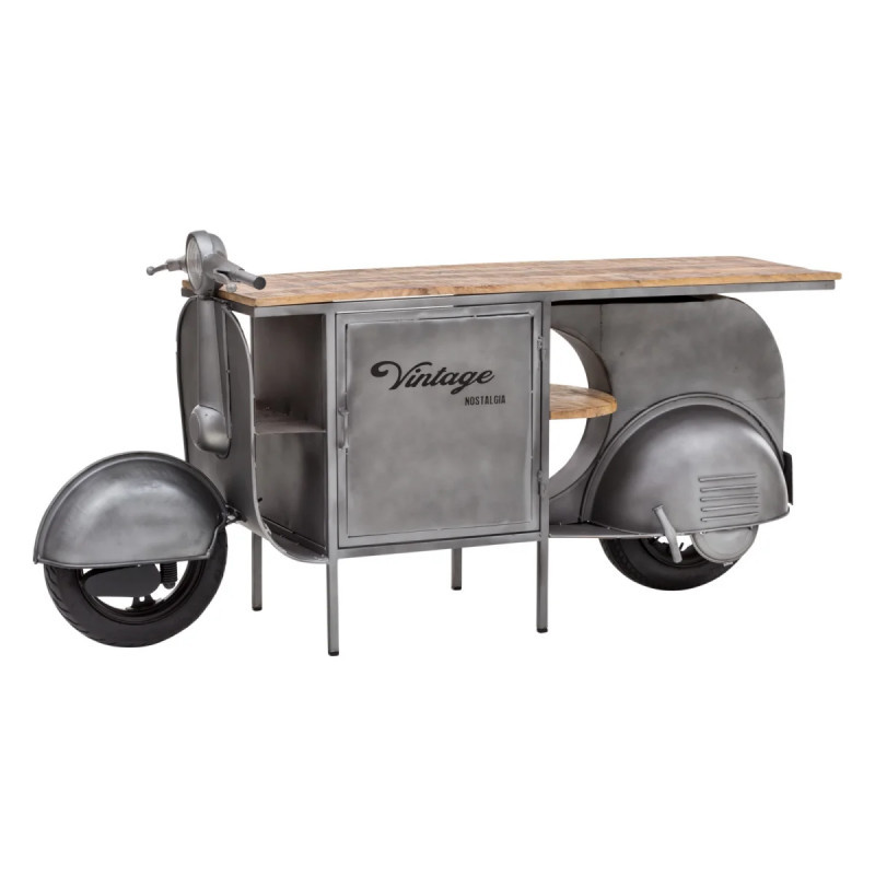 Skříňka pod umyvadlo Scooter šedá