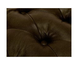Stolička Chesterfield Kingsfield hnědá