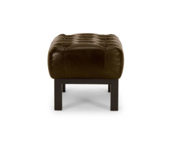Stolička Chesterfield Kingsfield hnědá