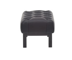 Taburetka Chesterfield Kingsfield černá