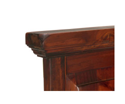 Hnědý panel šatní skříně Catana
