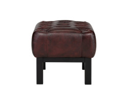 Červená stolička Chesterfield Kingsfield