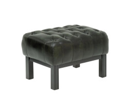 Stolička Chesterfield Kingsfield zelená