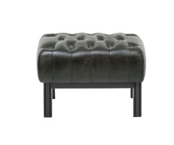 Stolička Chesterfield Kingsfield zelená