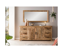Zrcadlo Bombaj 150x70 Mango