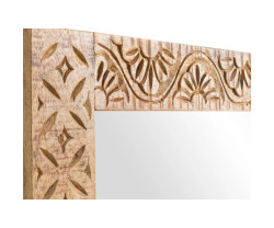 Zrcadlo Bombaj 150x70 Mango