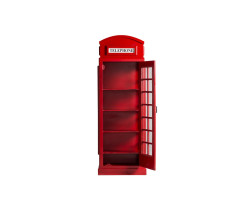 Telefonní budka London Regal červená