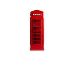 Telefonní budka London Regal červená