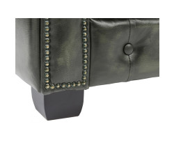 Sada 1+2+3 Chesterfield antická zelená
