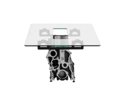 Konferenční stolek Engine 140x80 cm