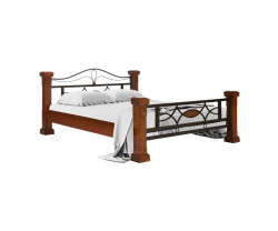 Postel Byzantium 200x200 hnědá