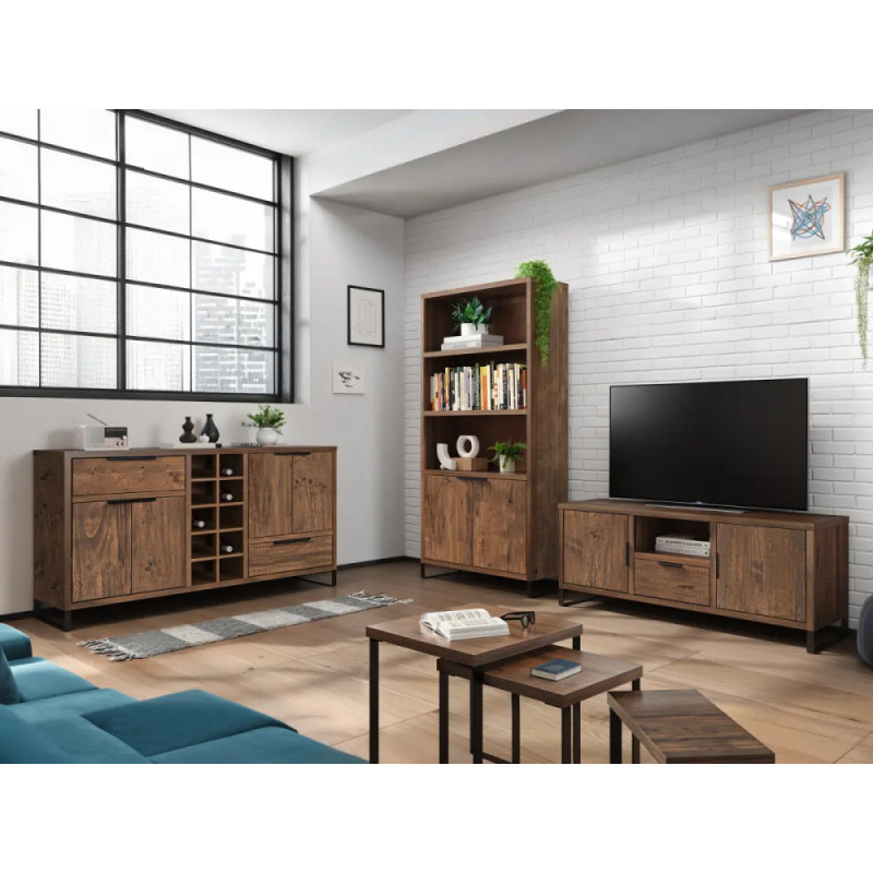 Obývací stěna z borovice Sydney