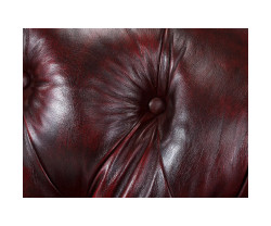 Garnitur1+2+3 Chesterfield Hereford antik rot