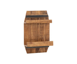 Nástěnný regál Barrel 45x70