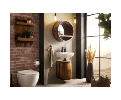 Nástěnný regál Barrel 45x70