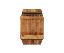 Nástěnný regál Barrel 45x70