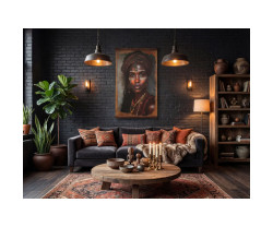 Canvas Nástěnný obraz 90x150 „Earth Goddess“
