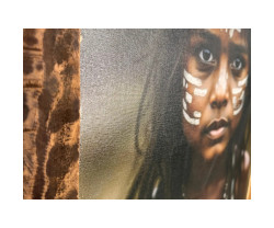 Canvas Wandbild 70x90 "Spirit of Earth"