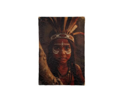 Wandbild Papiermache 60x90 - Roots of Tradition
