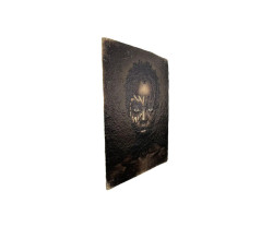 Wandbild Papiermache 60x90 - Silent Strength