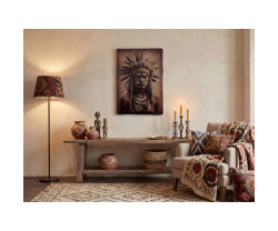 Wandbild Papiermache 60x90 - Heritage