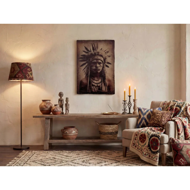 Wandbild Papiermache 60x90 - Heritage