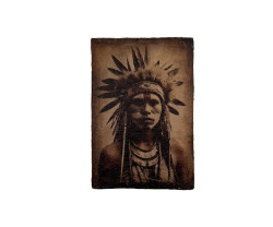 Wandbild Papiermache 60x90 - Heritage