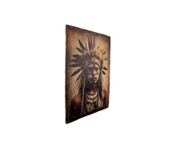 Wandbild Papiermache 60x90 - Heritage