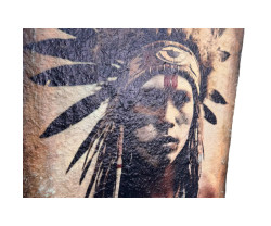 Wandbild Papiermache 60x90 - Heritage