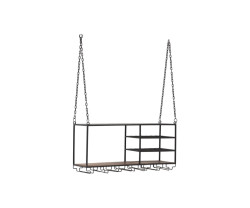 Deckenregal Aro 100x46x30 cm