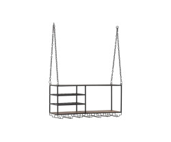 Deckenregal Aro 100x46x30 cm
