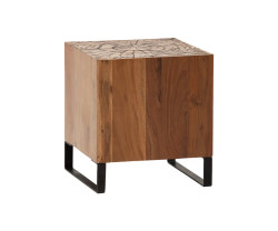 Couchtisch Avan Akazie 40x40 cm