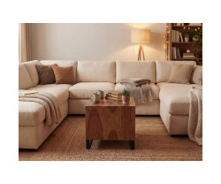 Couchtisch Avan Akazie 40x40 cm