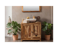 Skříňka pod umyvadlo Laros 80cm akácie