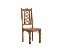 Jídelní set Merlow 80x80 + 4 židle akácie