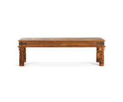 Jídelní set Merlow 178x90 + 4 židle + lavice akácie