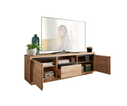 TV stolek masiv dub 170 cm Trentino divoký