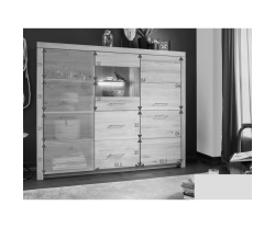 Vitrína masiv Tirol V divoký dub