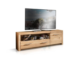 TV stolek z masivu 170 cm Tirol divoký dub