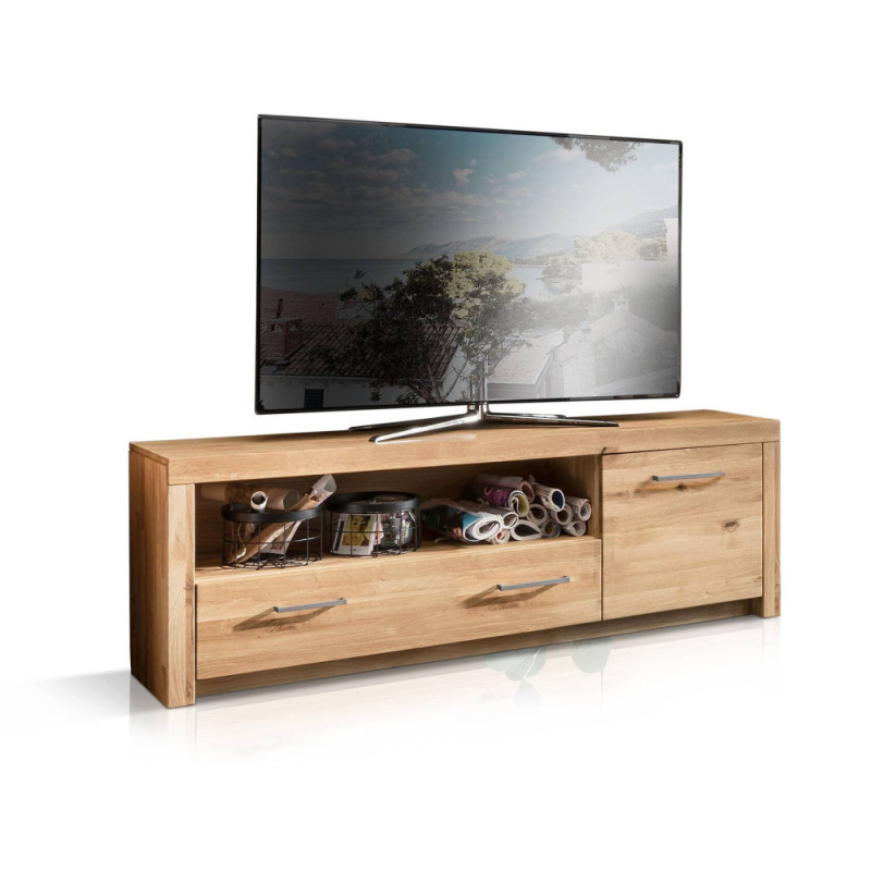 TV stolek z masivu 170 cm Tirol divoký dub