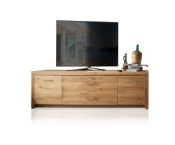 Masivní TV stolek 223 cm Tirol II divoký dub
