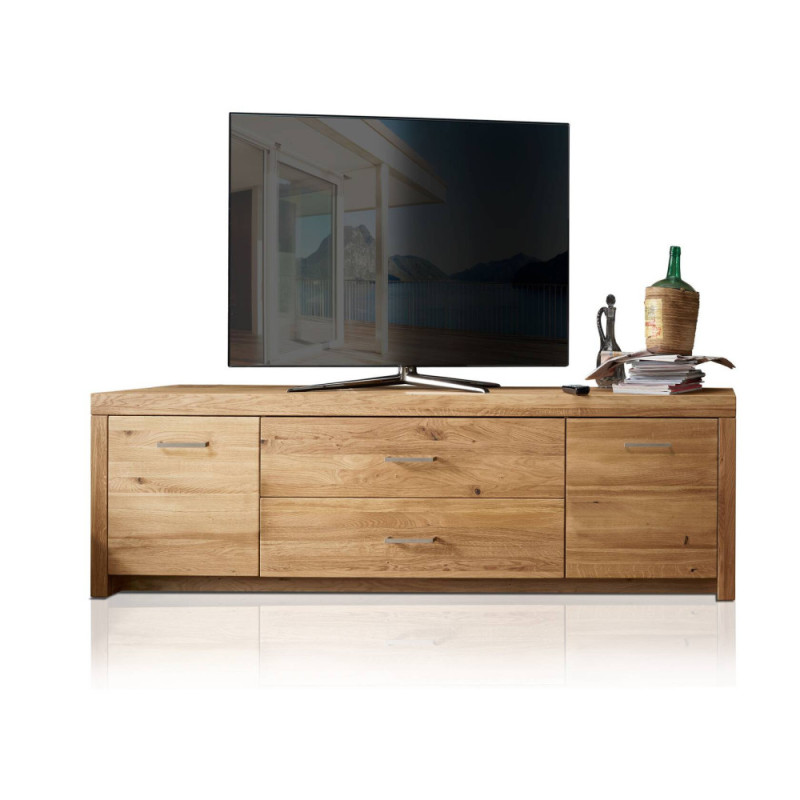 Masivní TV stolek 223 cm Tirol II divoký dub